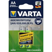 Аккумулятор «VARTA R6 Ni-Mh 2100 mAh» 56706    (2/20)