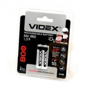 Аккумулятор «VIDEX R03 Ni-Mh  800 mAh LSD» (низкий саморазряд) (2/20)