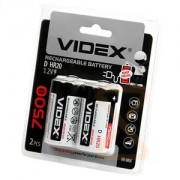 Аккумулятор «VIDEX R20 Ni-Mh 7500 mAh LSD» (низкий саморазряд) (2/12)