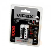 Аккумулятор «VIDEX R6 Ni-Mh 1000 mAh» (2/20)