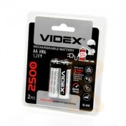 Аккумулятор «VIDEX R6 Ni-Mh 2500 mAh LSD» (низкий саморазряд) (2/20)