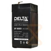 Аккумулятор свинцовый DELTA DT- 6023 (6V 2, 3Ah)