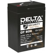 Аккумулятор свинцовый DELTA DT- 606 (6V 6Ah)