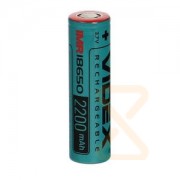 IMR Li-ion 18650 VIDEX (3, 7V 2200mAh,  ВЫСОКОТОКОВЫЕ 22А)         (1/50/600)