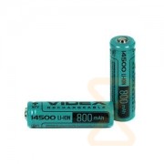 Li-ion 14500 VIDEX (3, 7V 800mAh)             (1/100/600)