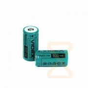 Li-ion 16340 VIDEX EPILSO (3, 7V 800mAh)             (1/100/600)