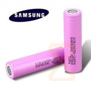 Li-ion 18650 SAMSUNG ICR18650-25R (3.7V 2500mah,  20A)