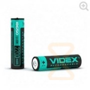 Li-ion 18650 VIDEX с защитой (3, 7V 2200mAh,  1pcs/box)    (1/20/160)