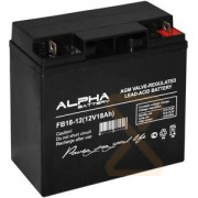 Аккумулятор свинцовый ALFA  Alarm Force FB18-12 (12V 18Ah)