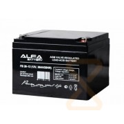 Аккумулятор свинцовый ALFA  Alarm Force FB26-12 (12V 26Ah)