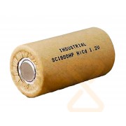 Аккумулятор SC1800  INDUSTRIAL  (Ni-Cd,  1.2V,  1800mAh,  в картоне) Sub-C,  23.0x43.0mm