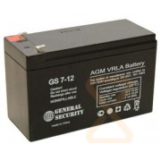 Аккумулятор свинцовый General Security GS 7.2-12 (12V 7, 2Ah)