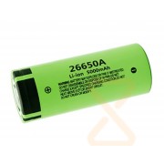 Li-ion 26650 LiitoKala NCR26650A (3.7V 5000 mAh  design Panasonic) Зелёный