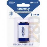 Аккумулятор «Smartbuy 6НR61 Ni-Mh 280 mAh» (1/25)