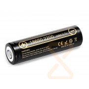 Li-ion 18650 LiitoKala Lii-22A (3.7V  2200 mAh  выпуклый контакт)